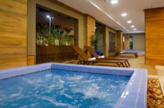 Apartamento No Resort Enjoy Olimpia Park Bagian luar foto