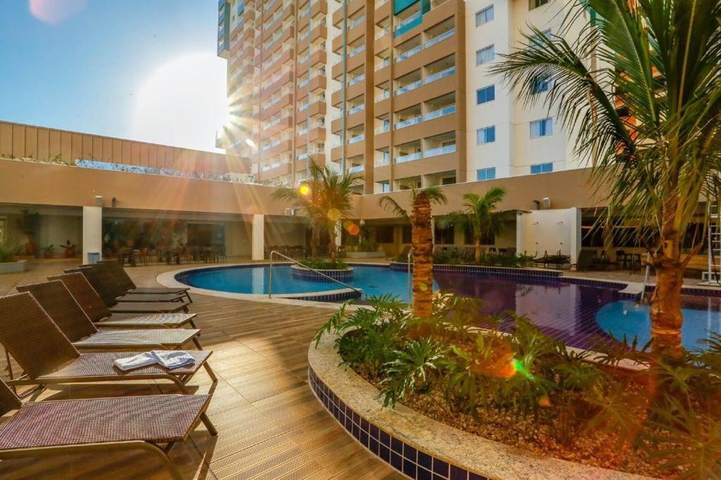 Apartamento No Resort Enjoy Olimpia Park Bagian luar foto