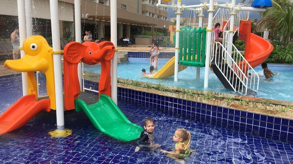 Apartamento No Resort Enjoy Olimpia Park Bagian luar foto
