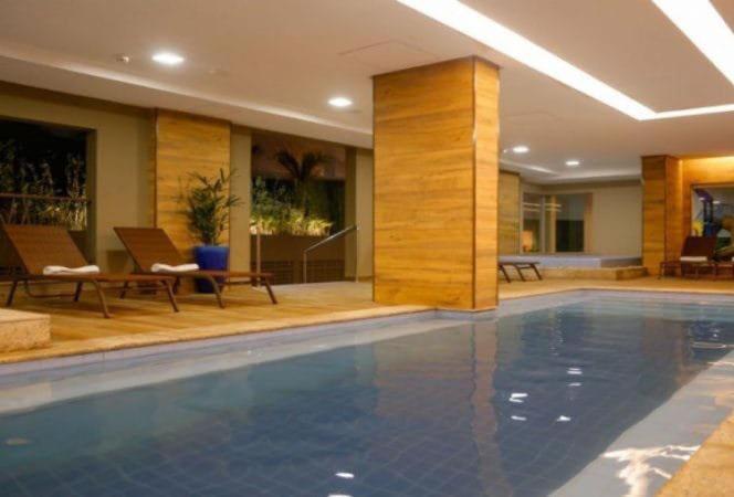Apartamento No Resort Enjoy Olimpia Park Bagian luar foto