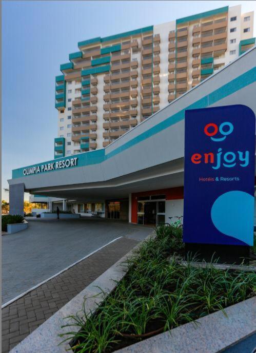 Apartamento No Resort Enjoy Olimpia Park Bagian luar foto